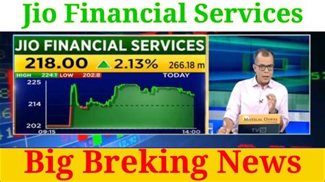 Get the latest Jio Financial Services Ltd. (JIOFIN) BSE:543940 live share price as of 3:31 p.m. on Feb 23, 2024 is Rs 333.95. Day high is 347.0000 and Day low is 305.3500. Explore stock analysis, price chart, scores, SWOT, financials, technicals